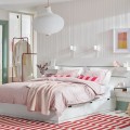 IKEA NORDLI Ліжко з контейнером і матрацом, 160x200 см 89539638 895.396.38