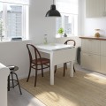 IKEA NORDVIKEN / SKOGSBO Стіл та 2 стільці, білий/темно-коричневий, 74/104 см 69528202 | 695.282.02