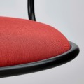 IKEA ÖRFJÄLL ОРФЬЄЛЛЬ Офісне крісло, чорний / Vissle червоний 39501077 | 395.010.77