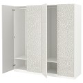 IKEA PAX / MISTUDDEN Комбінація шаф, білий/сірий візерунок, 200x60x201 см 09522972 095.229.72