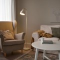 IKEA RÖDFLIK торшер/світильник для читання, світло-бежевий 60561936 605.619.36