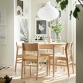 IKEA SKANSNÄS Розсувний стіл, світлий бук / шпон, 115/170 см 30563220 305.632.20
