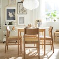 IKEA SKANSNÄS Розсувний стіл, світлий бук / шпон, 115/170 см 30563220 305.632.20