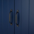 IKEA SKRUVBY Стелаж, чорно-синій, 190x90 см 69525604 695.256.04