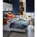IKEA SLÄKT СЛЕКТ Додаткове ліжко з відділом для зберігання, білий, 90x200 см 99239451 | 992.394.51