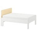 IKEA SLÄKT СЛЕКТ Розсувне ліжко, білий / береза, 80x200 см 69326609 | 693.266.09