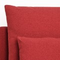 IKEA SÖDERHAMN 4-місний диван з козеткою, Tonerud червоний 99514642 995.146.42