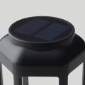 IKEA SOLVINDEN Світлодіодний наземний світильник на стовпі, для вулиці / прозорий чорний 80514642 | 805.146.42