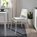 IKEA STAGGSTARR СТАГГСТАРР Подушка на стілець, світло-сірий, 36 х 36 х 2,5 см 80508721 805.087.21