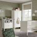 IKEA SUNDVIK Набір дитячих меблів, 3 предмети, білий, 60x120 см 19505359 195.053.59