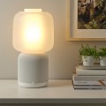 IKEA SYMFONISK СИМФОНІСЬК Абажур для лампи з динаміком, скло / білий 30494750 304.947.50