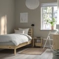 IKEA TARVA ТАРВА Ліжко односпальне, сосна / Leirsund, 90x200 см 69020034 | 690.200.34