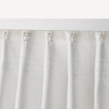 IKEA TIBAST ТІБАСТ Гардини, 2 шт., білий, 145x300 см 10396760 | 103.967.60