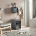 IKEA TROFAST ТРУФАСТ Комбінація для зберігання + контейнери, сірий / темно-сірий, 34x44x56 см 09515071 095.150.71