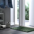 IKEA TUNNELBANA килимок під двері, темно-зелений, 40x60 см 30571159 305.711.59