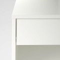 IKEA VIKHAMMER ВІКХАММЕР Тумба приліжкова, білий, 40x39 cм 00381764 | 003.817.64