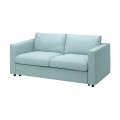 IKEA VIMLE ВІМЛЕ Чохол на 2-місний диван-ліжко, Saxemara світло-блакитний 79399450 793.994.50