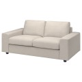 IKEA VIMLE ВІМЛЕ Чохол на 2-місний диван, з широкими підлокітниками / Gunnared бежевий 19400606 194.006.06