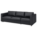 IKEA VIMLE ВІМЛЕ Розкладний диван 3-місний, Grann / Bomstad чорний 89477372 | 894.773.72