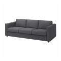 IKEA VIMLE ВІМЛЕ Чохол на 3-місний диван, Hallarp сірий 59399347 | 593.993.47