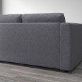 IKEA VIMLE ВІМЛЕ 4-місний кутовий диван, Gunnared сірий 69399479 | 693.994.79