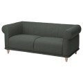 IKEA VISKAFORS ВІСКАФОРС 2-місний диван, Lejde / сірий / зелений береза 49443218 494.432.18