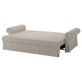 IKEA VRETSTORP Розкладний диван 3-місний, Karlshov сіро-бежевий 09491230 | 094.912.30