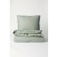 H&M Home Комплект постільної білизни з бавовни, Хакі зелений, 150x200 + 50x60 0453850026 0453850026