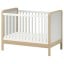 IKEA ÄLSKVÄRD Ліжко для немовлят, береза / білий, 60x120 см 50314809 503.148.09