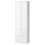 IKEA ÄNGSJÖN Висока шафа з дверцятами / ящиками, глянцевий білий, 60x35x195 см 20553165 205.531.65