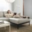 IKEA ÄPPLARYD ЕППЛАРЮД 3-місний диван з козеткою, Lejde світло-сірий 09418051 094.180.51
