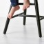 IKEA AGAM АГАМ Дитячий стілець, чорний 70253541 702.535.41