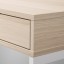IKEA ALEX АЛЕКС Письмовий стіл, біла морилка / імітація дубу, 132x58 см 60473529 604.735.29