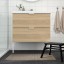 IKEA ALSTERN АЛЬСТЕРН Килимок для ванної кімнати, бежевий, 50x80 см 30449239 304.492.39