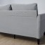 IKEA ANGERSBY 3-місний диван, з шезлонгом / Knisa світло-сірий 60499077 604.990.77