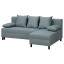 IKEA ANGSTA АНГСТА Розкладний диван 3-місний, з шезлонгом бірюзовий 80501437 805.014.37