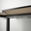 IKEA BEKANT БЕКАНТ Письмовий стіл з регулюванням висоти, ясеневий шпон чорна морилка / чорний, 160x80 см 99281812 992.818.12