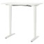 IKEA BEKANT БЕКАНТ Письмовий стіл з регулюванням висоти, білий, 120x80 см 49022519 490.225.19