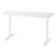 IKEA BEKANT БЕКАНТ Письмовий стіл, білий, 140x60 см 39006355 390.063.55