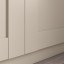 IKEA BERGSBO БЕРГСБУ Дверцята з петлями, бежевий, 50x229 см 09436248 094.362.48