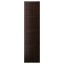 IKEA BERGSBO БЕРГСБУ Двері, чорно-коричневі, 50x195 cм 00223487 002.234.87
