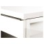 IKEA BESTÅ BURS БЕСТО БУРС Письмовий стіл, глянцевий білий, 120x40 см 70245339 702.453.39