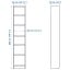 IKEA BILLY БІЛЛІ Стелаж, шпон дуба білений, 40x28x202 см 30404207 304.042.07