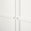 IKEA BILLY БІЛЛІ Стелаж з дверцятами, білий, 80x30x202 см 79287358 792.873.58