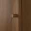 IKEA OXBERG Двері, коричневий горіх, 40x97 см 90508674 905.086.74