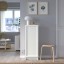 IKEA BILLY БІЛЛІ / OXBERG ОКСБЕРГ Стелаж з дверцятами, білий, 40x30x106 см 69287392 692.873.92