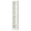 IKEA BILLY БІЛЛІ / OXBERG ОКСБЕРГ Стелаж, білий / скло, 40x30x202 см 39287398 392.873.98
