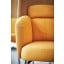 IKEA BINGSTA БІНГСТА Крісло із високою спинкою, Vissle темно-жовтий / Kabusa темно-жовтий 40455654 404.556.54