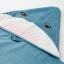 IKEA BLÅVINGAD Рушник із капюшоном, у формі акули / блакитно-сірий, 70x140 см 90528441 905.284.41