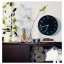 IKEA BONDIS БУНДІС Годинник, низька напруга / чорний, 38 см 10543092 105.430.92